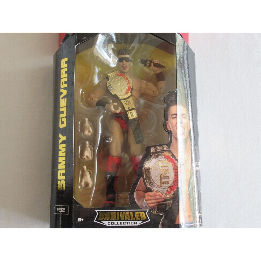 AEW Unrivaled Champions Collection #92 Sammy Guevara Target Exclusive TNT Belt - Picture 3 of 9